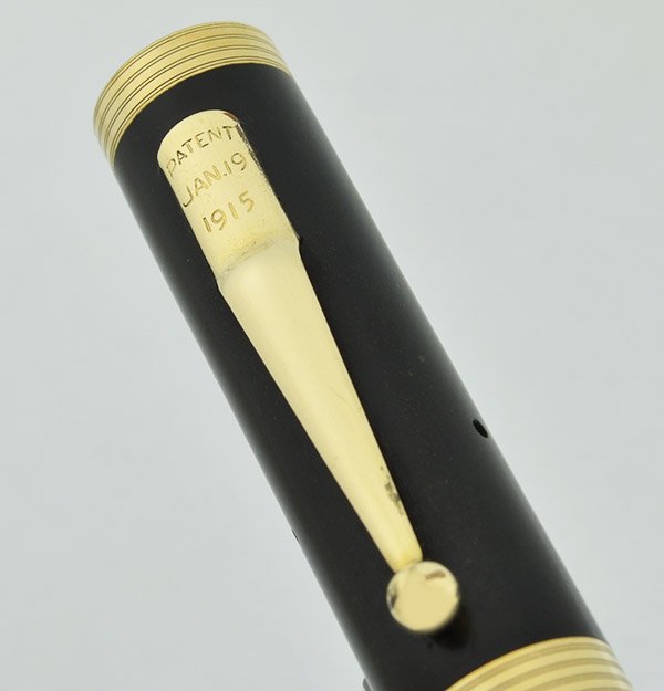 Mabie Todd Swan Eternal 44 ETN Self-Filler - Black Hard Rubber